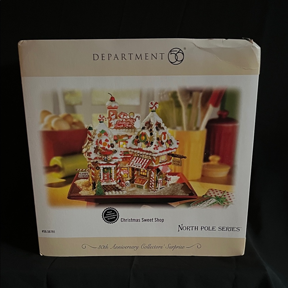 Department 56 North Pole Series Christmas Sweet Shop - Picture 2 of 10